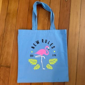 Dua Lipa New Rules Tour Tote Bag- Official Merch
